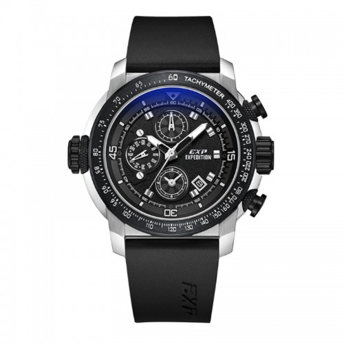 Expedition 6335 Silver Black Rubber Airborne GCRTBBA